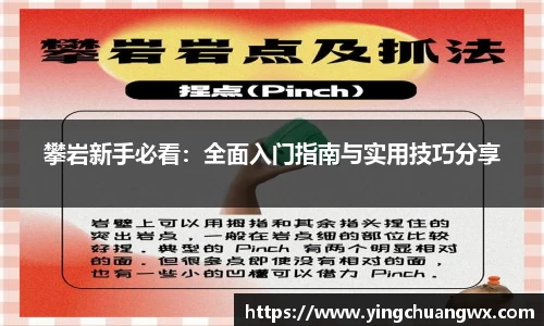 攀岩新手必看：全面入门指南与实用技巧分享